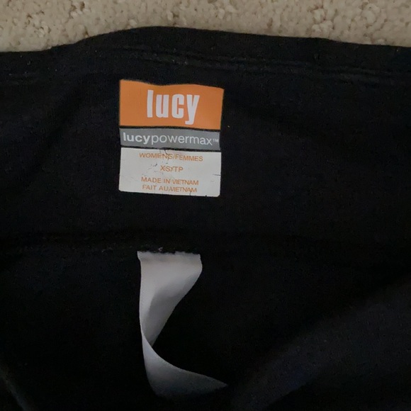 Lucy XS heathered black leggings - Picture 2 of 2